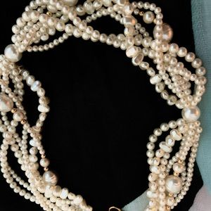 J.Crew  Genuine Pearl necklace..